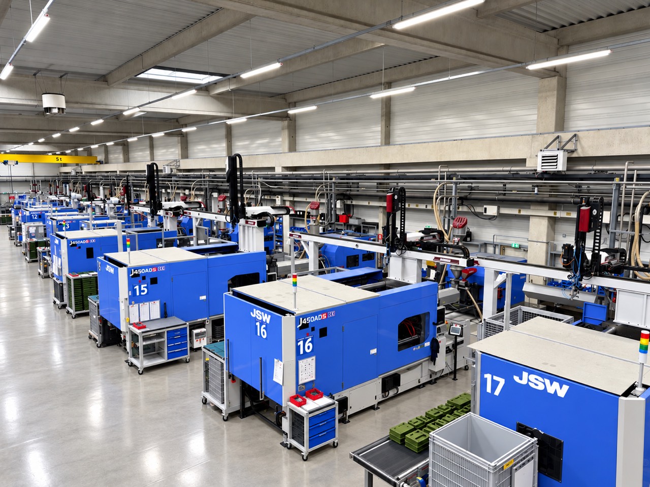 Atelier de presses à injecter Plastilys